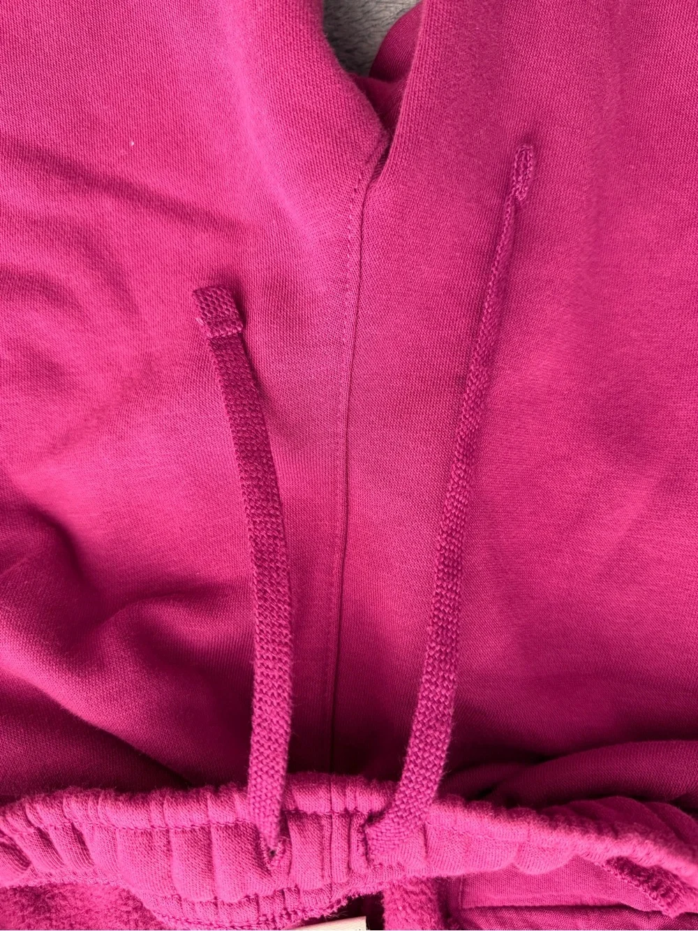 Nike Magenta Fleece Joggers with White Logo